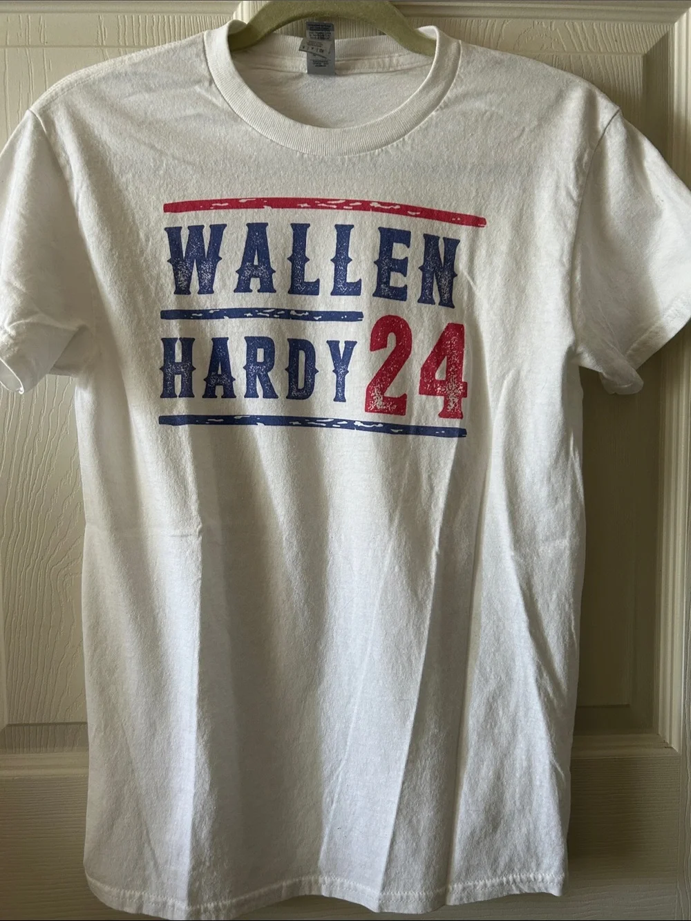 Wallen Hardy 24 Tee Graphic Short Sleeve Cotton T-Shirt Sz S Concert Band Tee